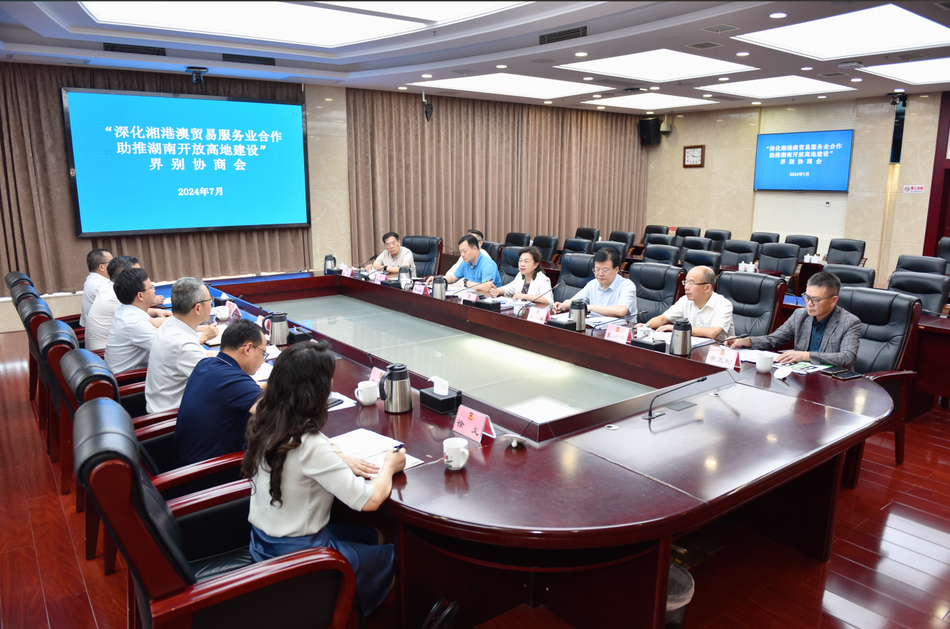 北冰建言：以科技合作為抓手，助推湘港澳服務(wù)貿(mào)易發(fā)展